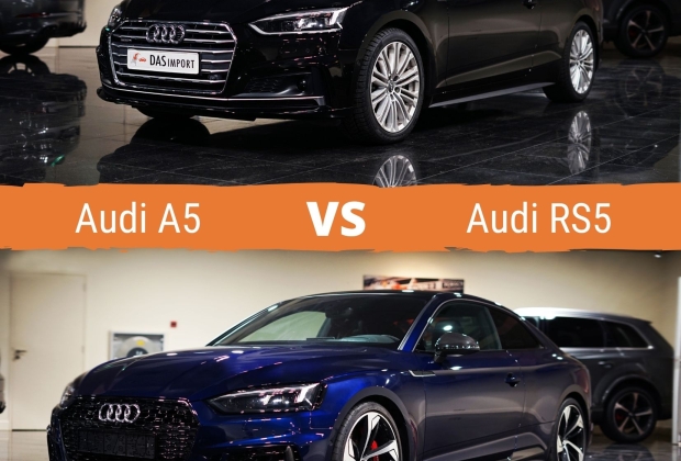 Dubbeltest: Audi A5 vs Audi RS5