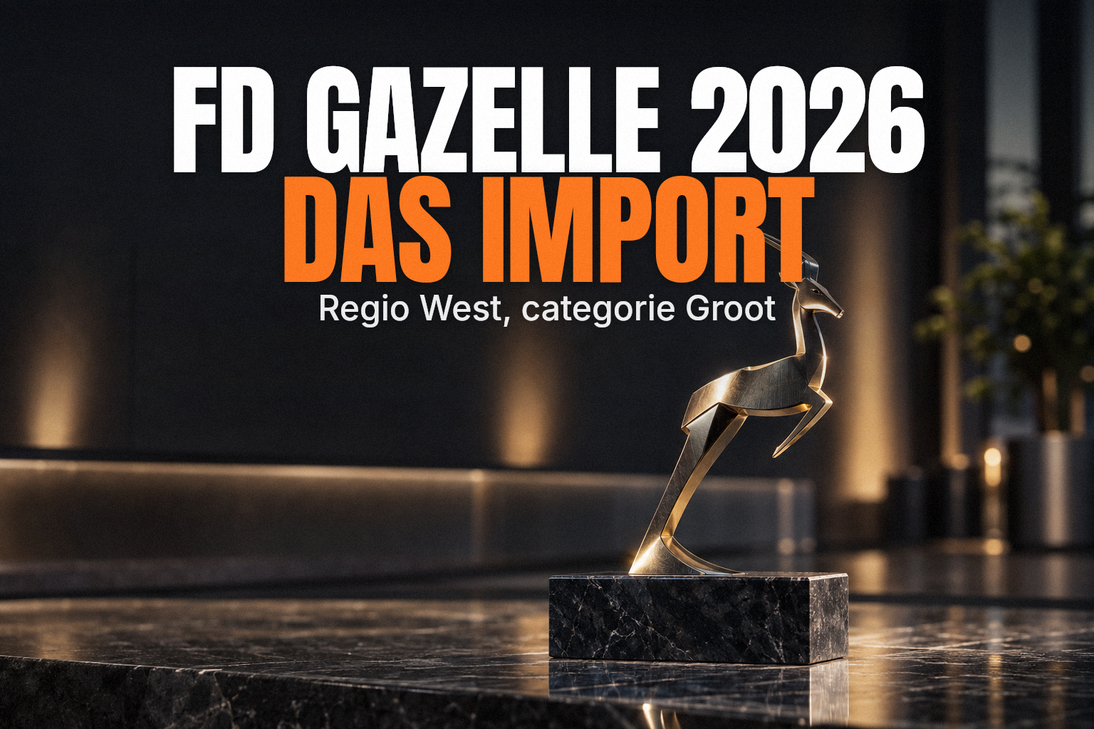 Das Import is FD Gazelle 2026