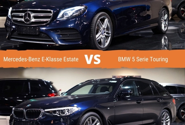 Dubbeltest: Mercedes-Benz E-Klasse Estate vs BMW 5 Serie Touring