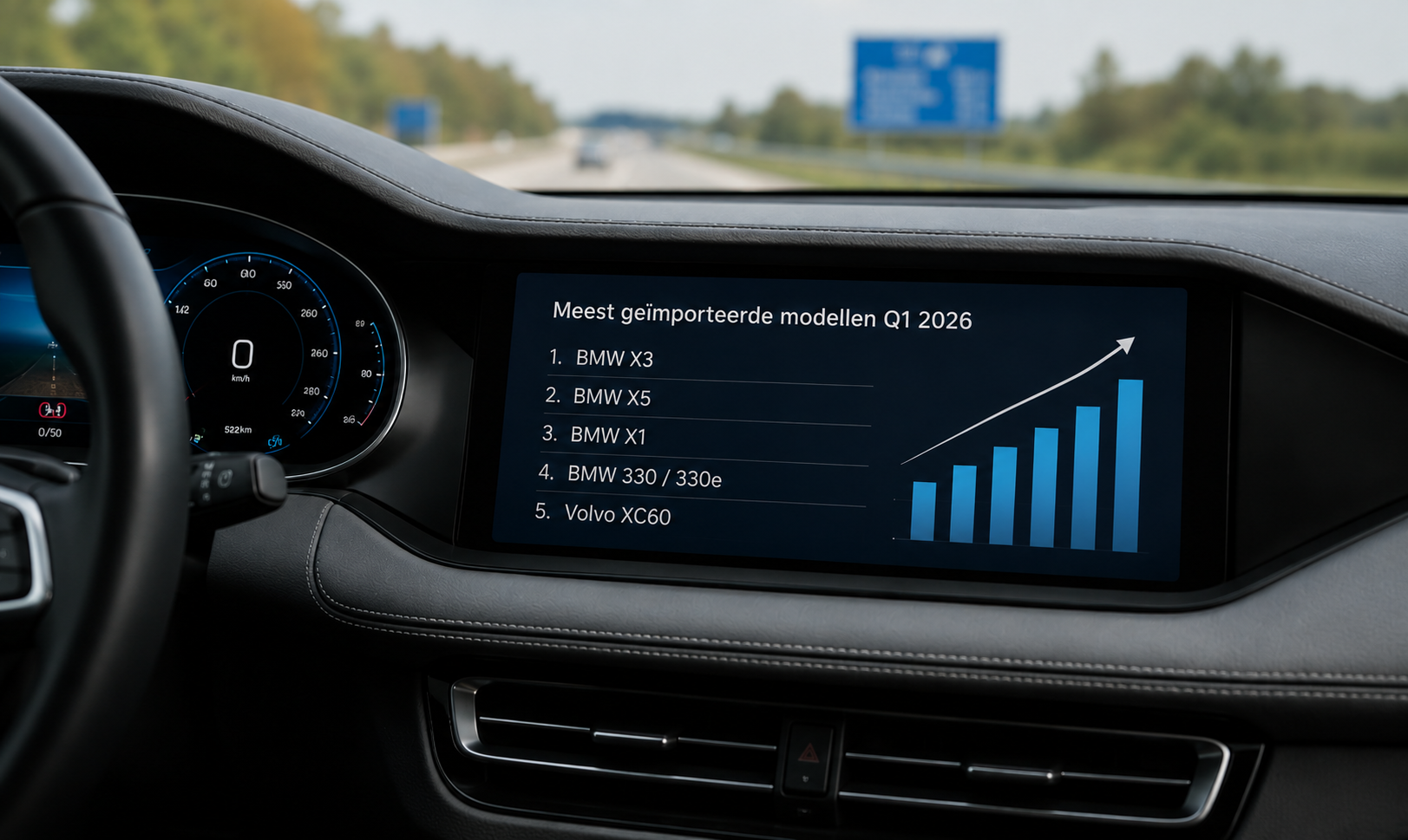 De meest geïmporteerde auto’s bij Das Import in Q1 2026