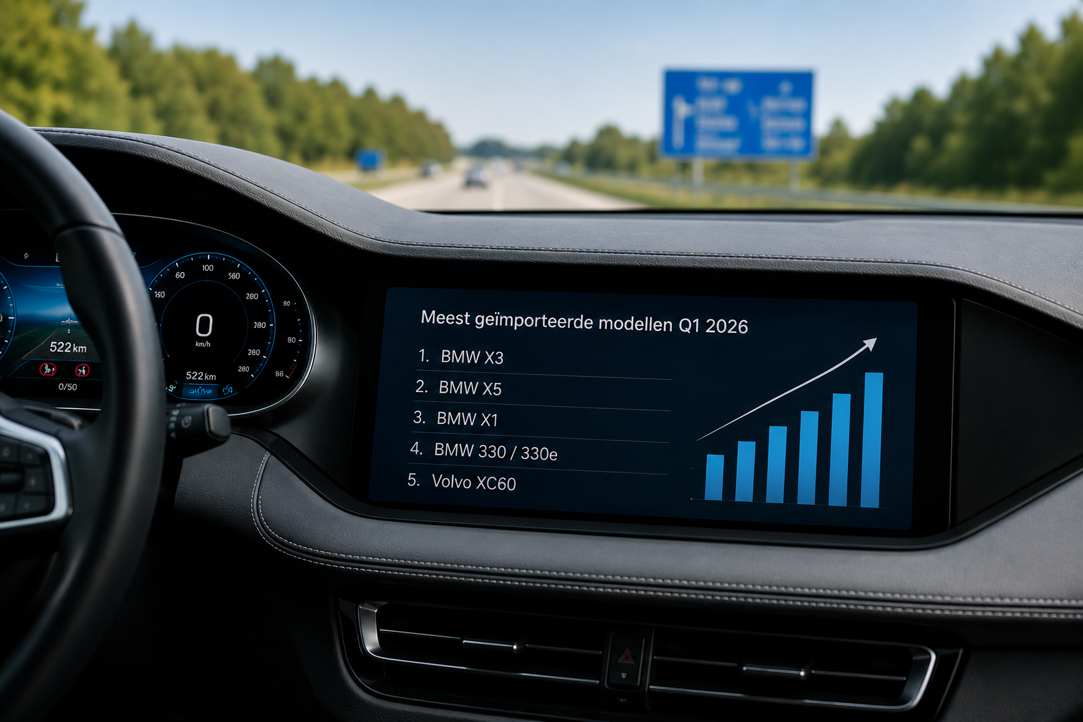 De meest geïmporteerde auto’s bij Das Import in Q1 2026