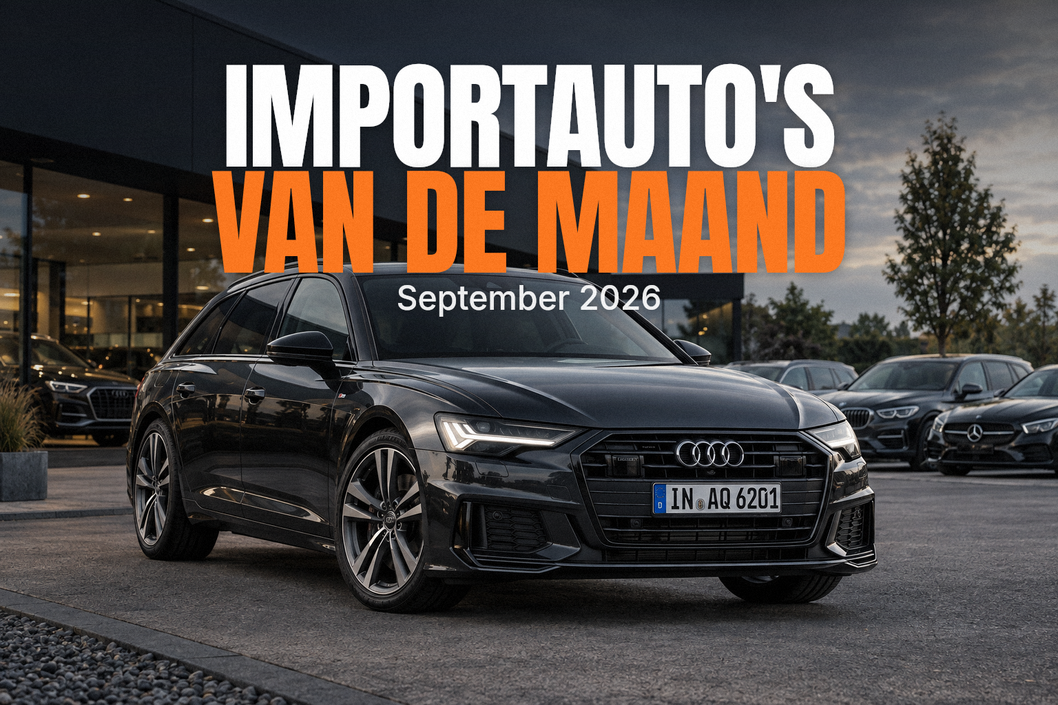 Vijf jonge Duitse premiumoccasions als importauto's van de maand